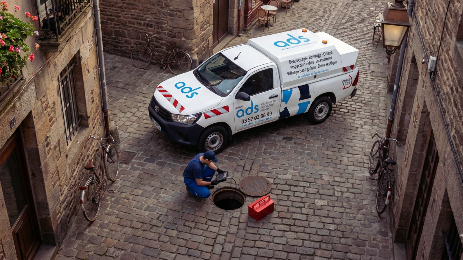 Inspection par caméra vidéo