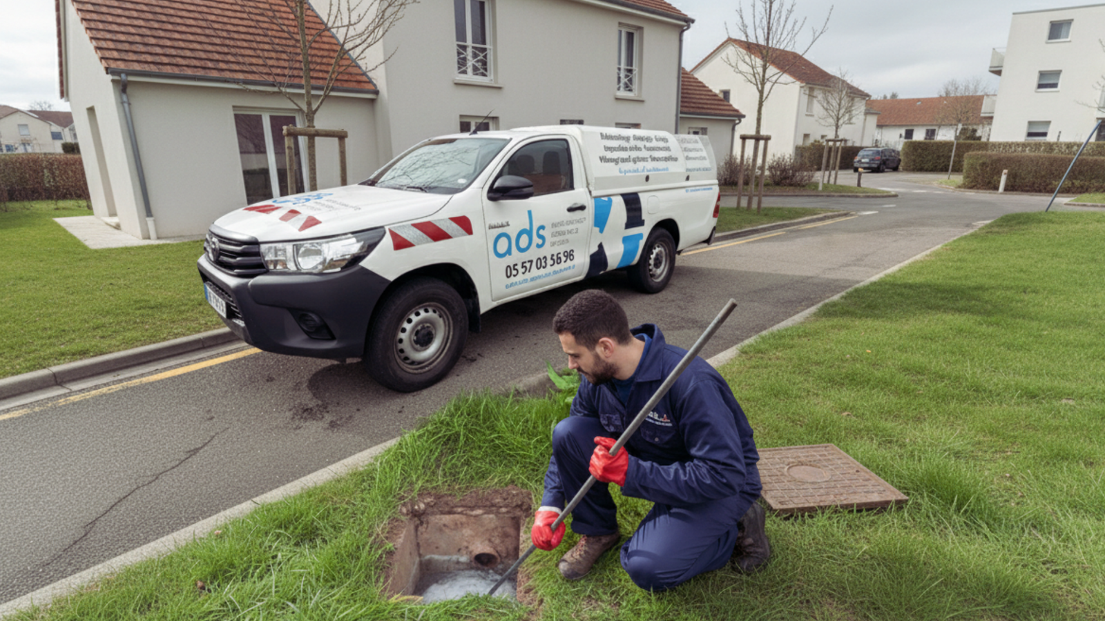 Dégorgement extérieur